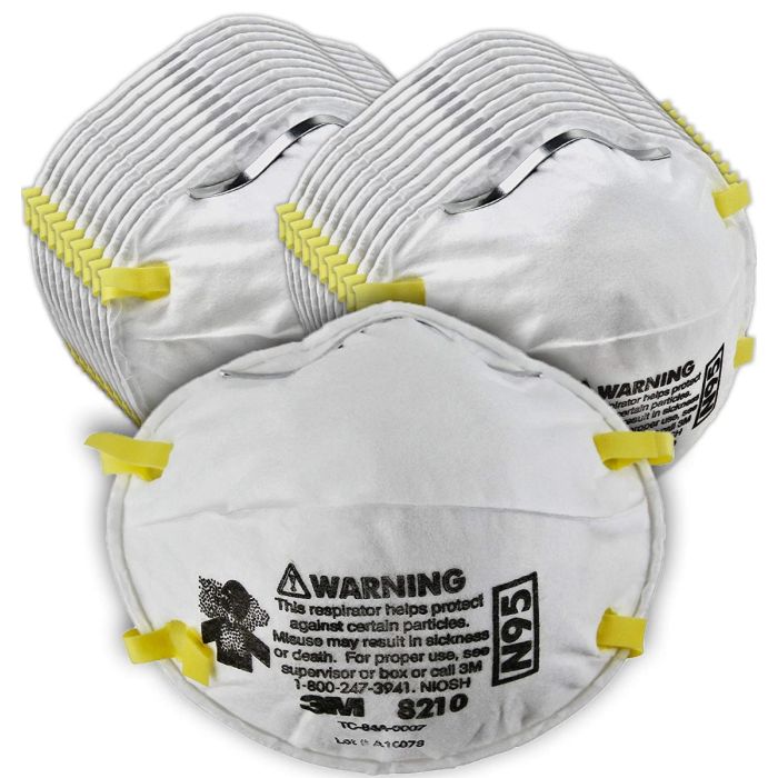 3M N95 8210 Particulate Respirator Mask (160 EA/ Case)