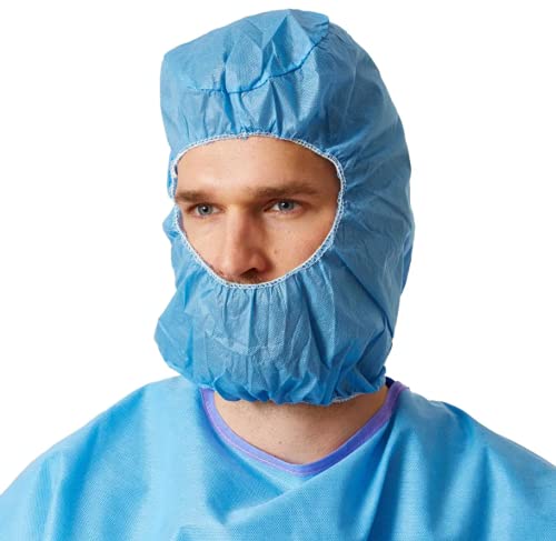 Blue Disposable Hair and Beard Net