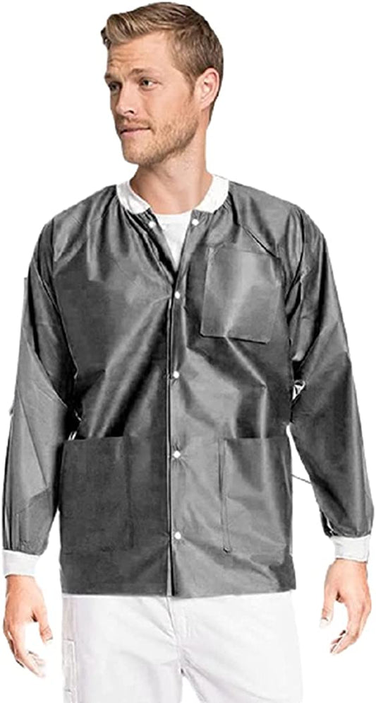 10 Pack Disposable Lab Jackets