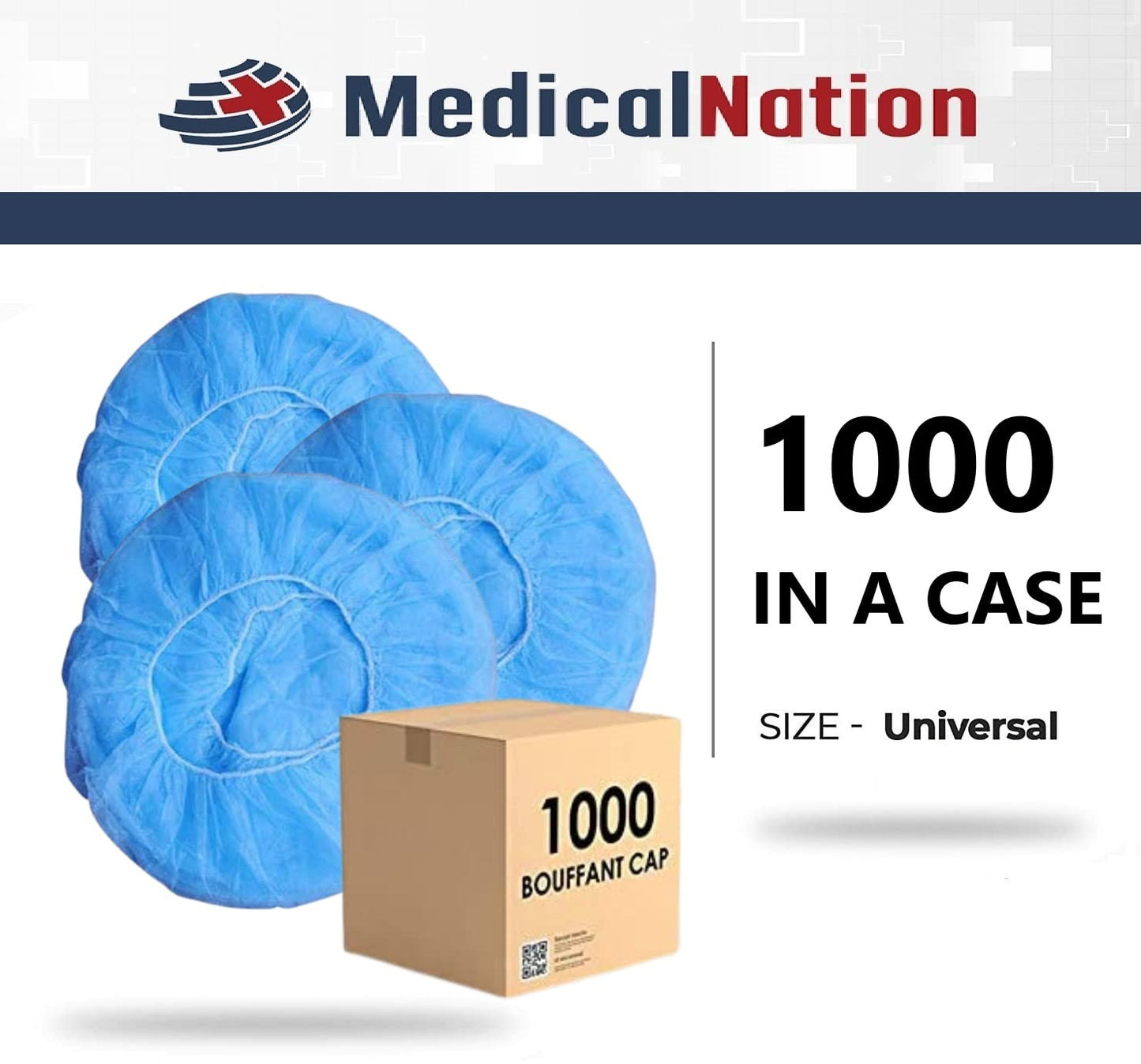 1000 bouffant caps