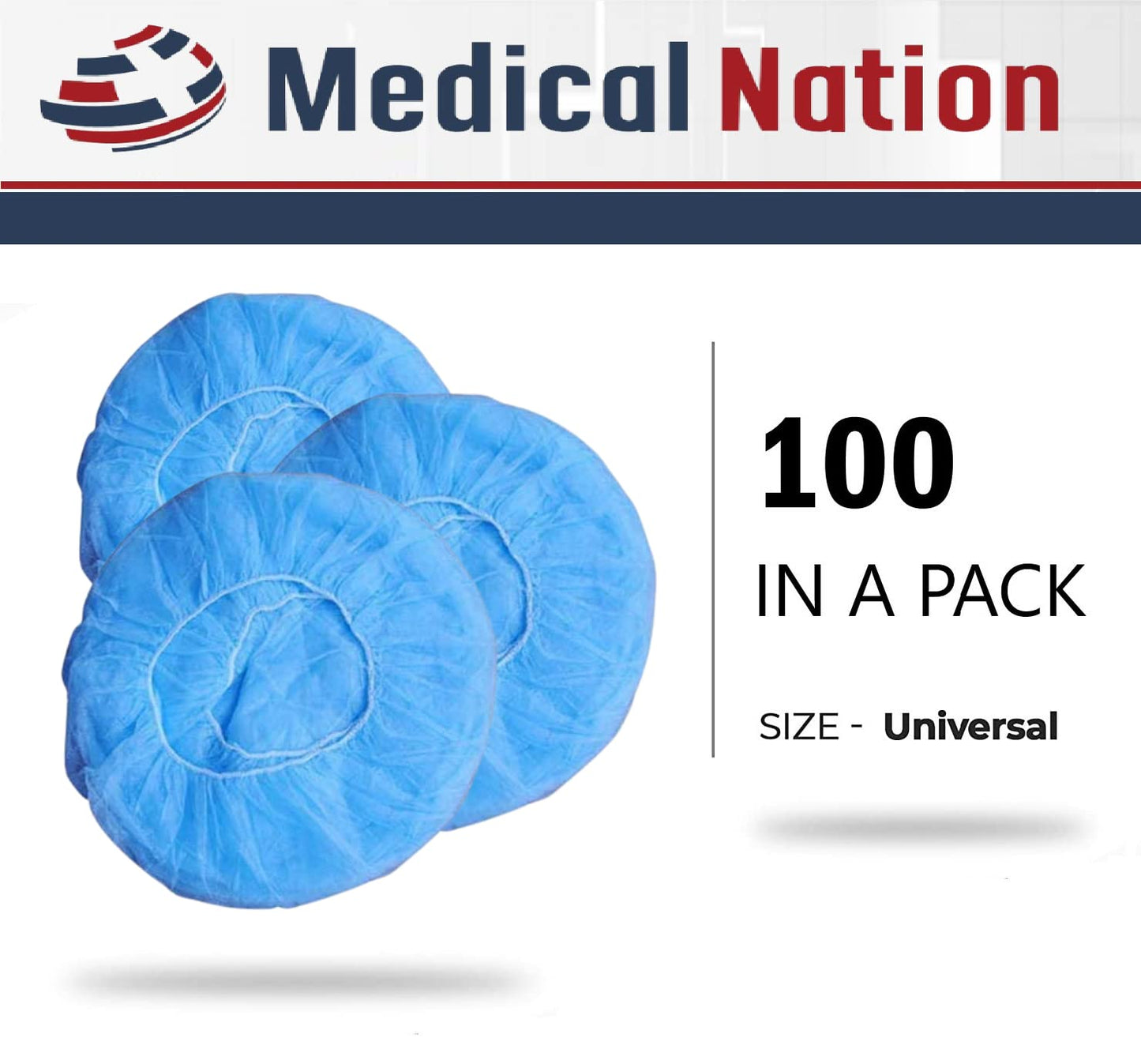 100 bouffant caps