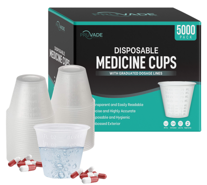 1-oz. Medicine Cups with Graduated Dosage Lines