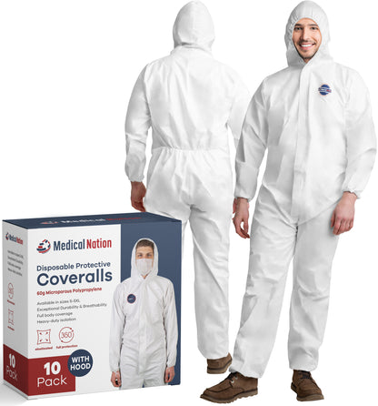 MicroPro® Disposable Coveralls With Hood