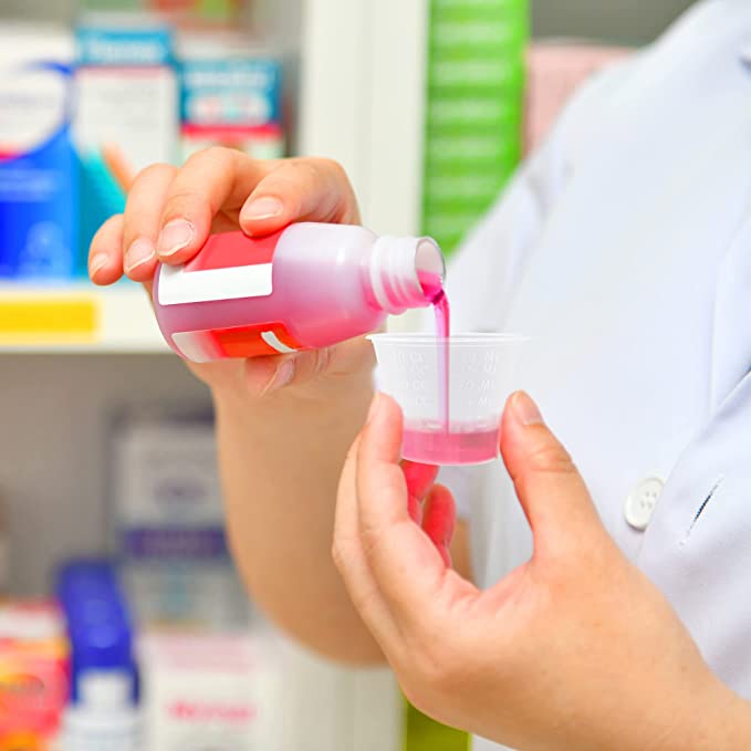 Medicine measuring cups to serve liquid and more