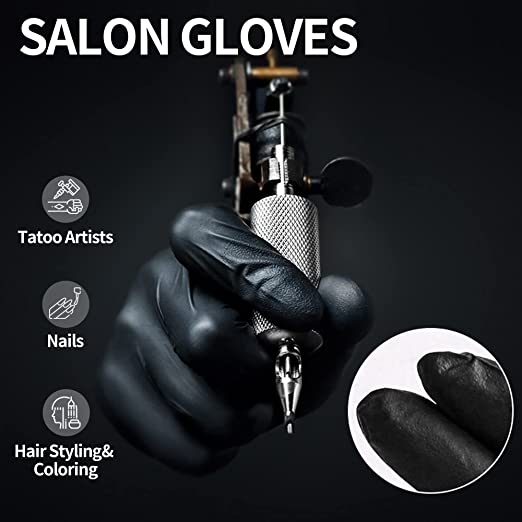 Hand Gloves for Salon, and Tatoo artists